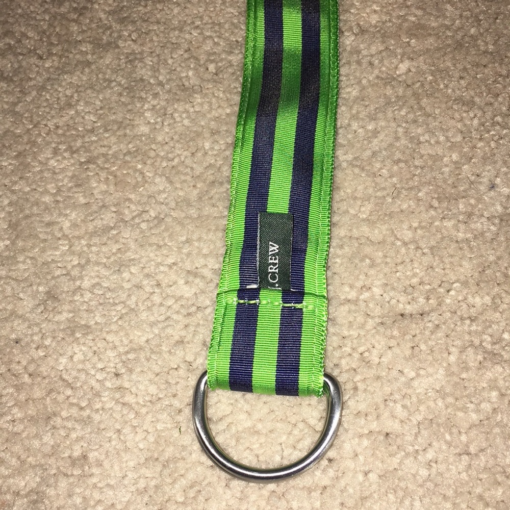 J. Crew striped belt